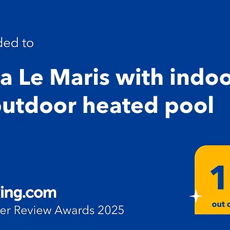 Le Maris With Indoor & Outdoor Heated Pool Villa *